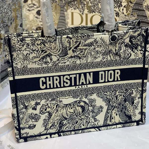 ディオール トートバック 偽物 スモールレディース M1296ZTDT_M808